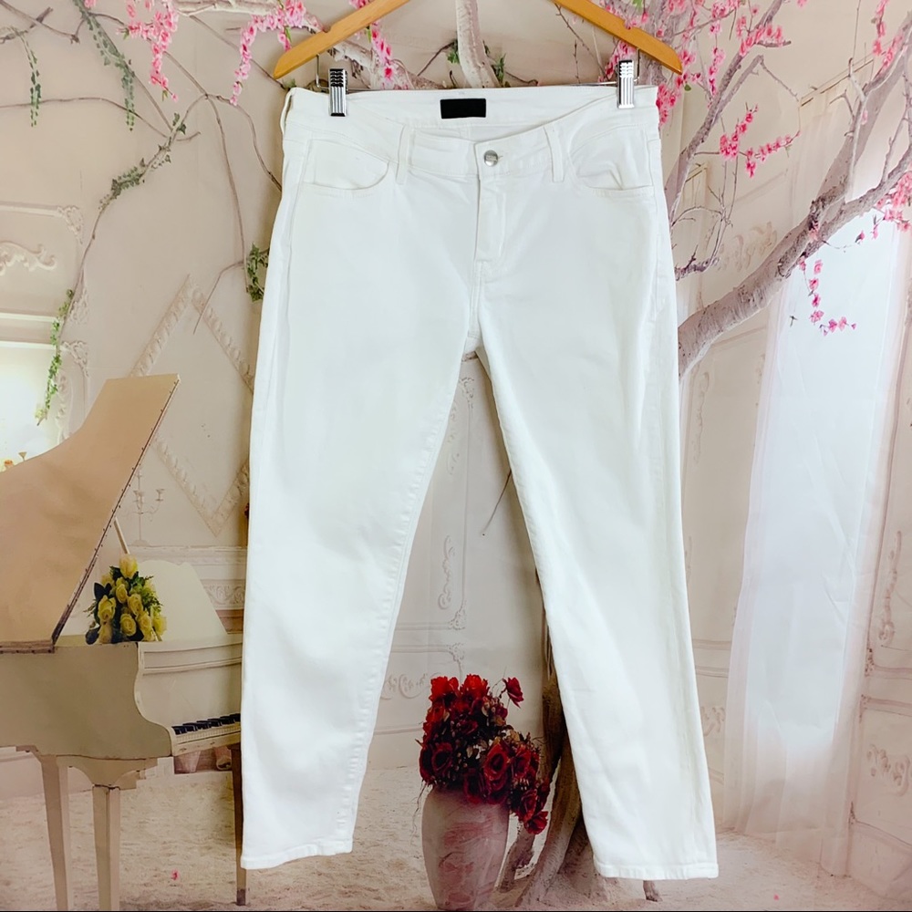 Koral Women’s Slouch Cigarette White Jeans